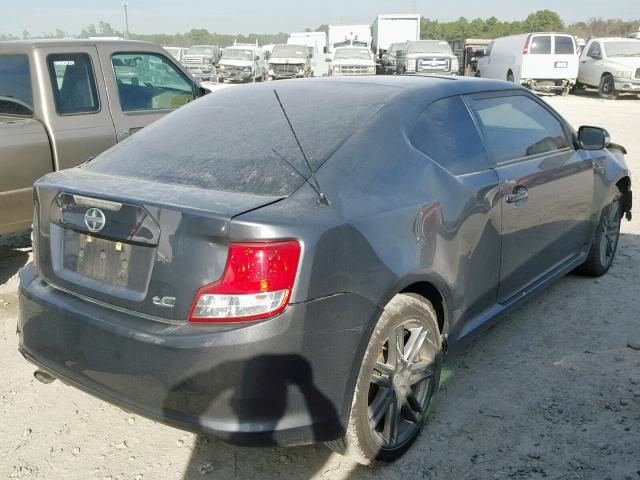 JTKJF5C79B3019634 - 2011 TOYOTA SCION TC 黑色 照片 4