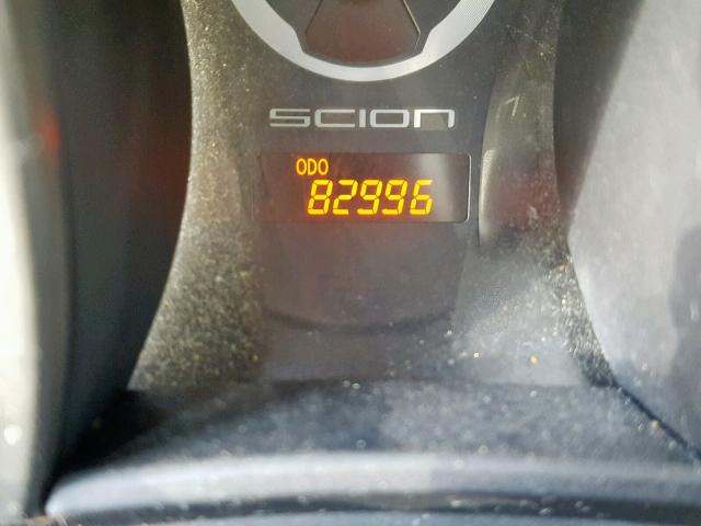 JTKJF5C79B3019634 - 2011 TOYOTA SCION TC 黑色 照片 8