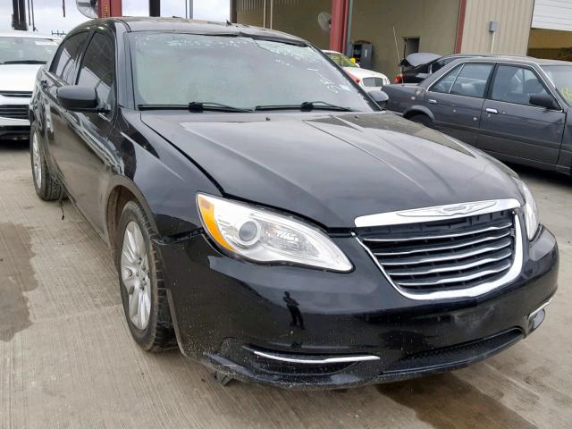 1C3CCBAB9EN122130 - 2014 CHRYSLER 200 LX BLACK photo 1