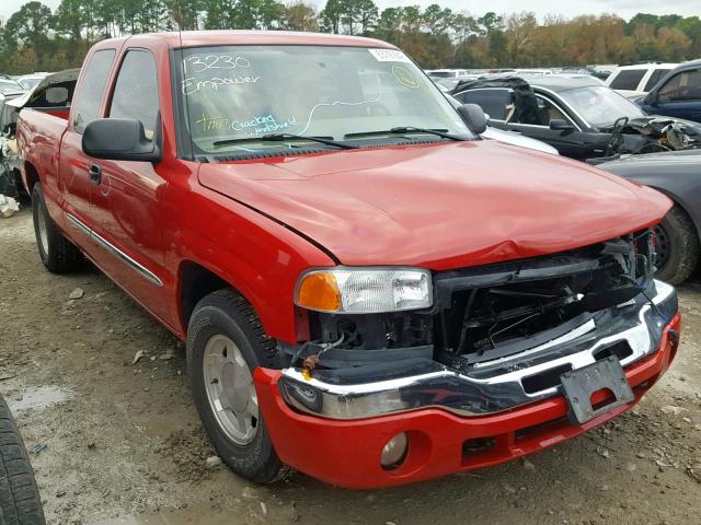 2GTEC19T241176509 - 2004 GMC NEW SIERRA RED photo 1