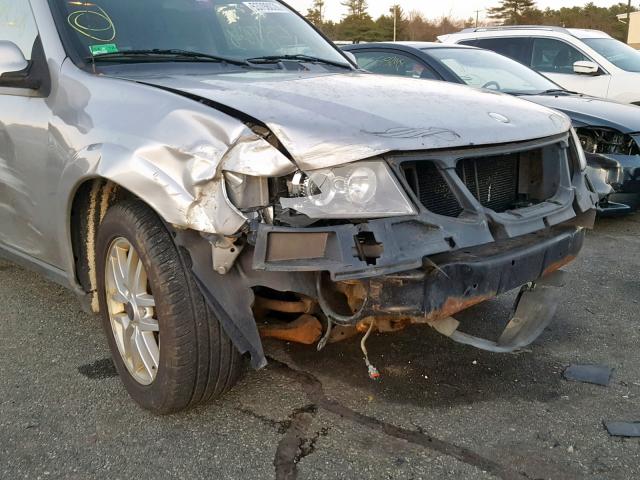 5S3ET13SX62805205 - 2006 SAAB 9-7X LINEA SILVER photo 9