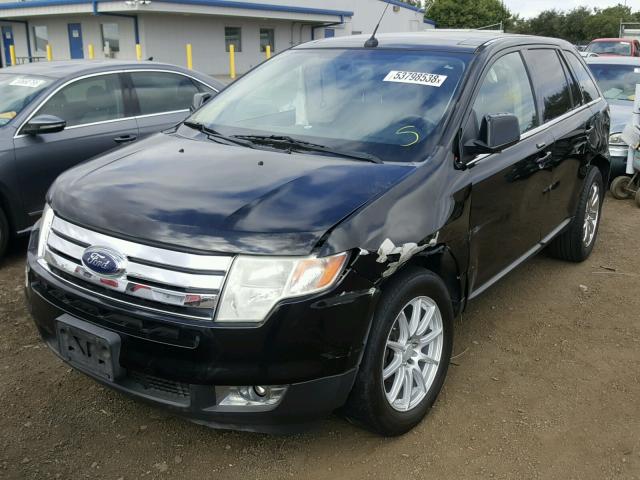 2FMDK39C38BA49533 - 2008 FORD EDGE LIMIT BLACK photo 2