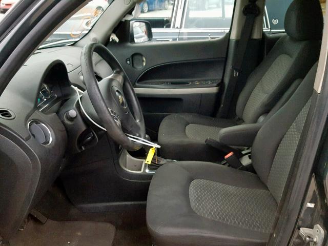 3GNBAADB6AS511494 - 2010 CHEVROLET HHR LS Gris foto 5