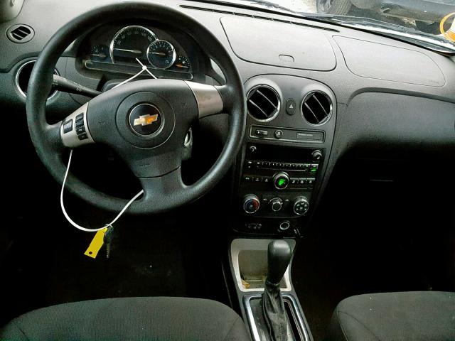 3GNBAADB6AS511494 - 2010 CHEVROLET HHR LS Gris foto 9