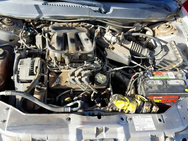 1FAFP56U77A205130 - 2007 FORD TAURUS SEL SILVER photo 7