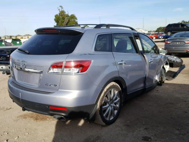 JM3TB28A380137324 - 2008 MAZDA CX-9 SILVER photo 4