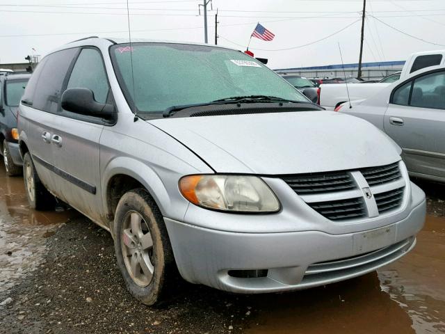 1D4GP45R36B590137 - 2006 DODGE CARAVAN SX SILVER photo 1