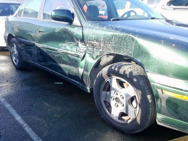 1G1NE52J63M681507 - 2003 CHEVROLET MALIBU LS მწვანე ფოტო 9