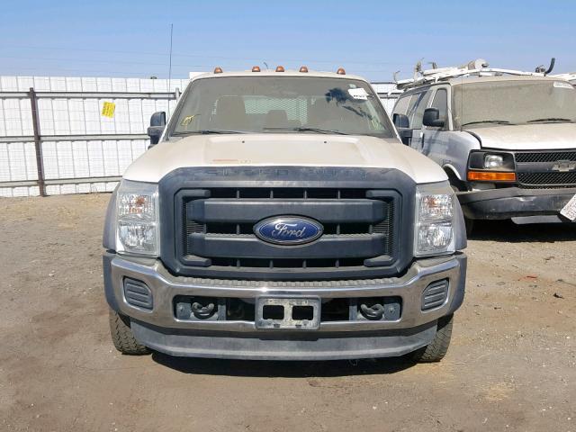 1FD0W5GT6CEC42175 - 2012 FORD F550 SUPER WHITE photo 9