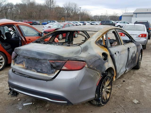 1C3CCCAB1FN638750 - 2015 CHRYSLER 200 LIMITE BURN photo 4