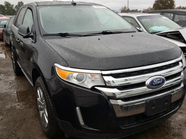 2FMDK3KC7DBC30638 - 2013 FORD EDGE LIMIT BLACK photo 1