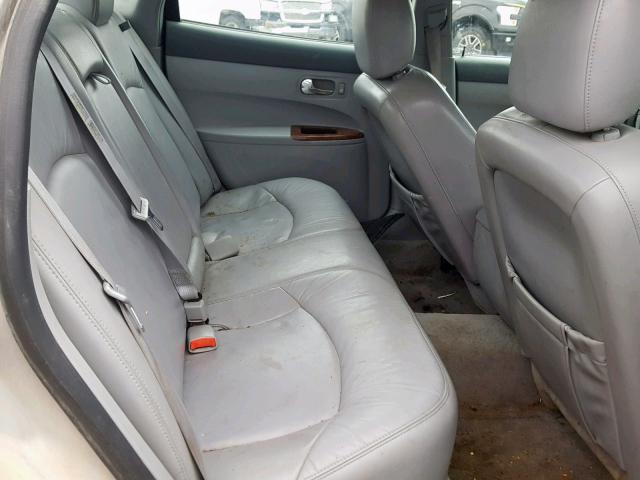 2G4WD532551225305 - 2005 BUICK LACROSSE C SILVER photo 6