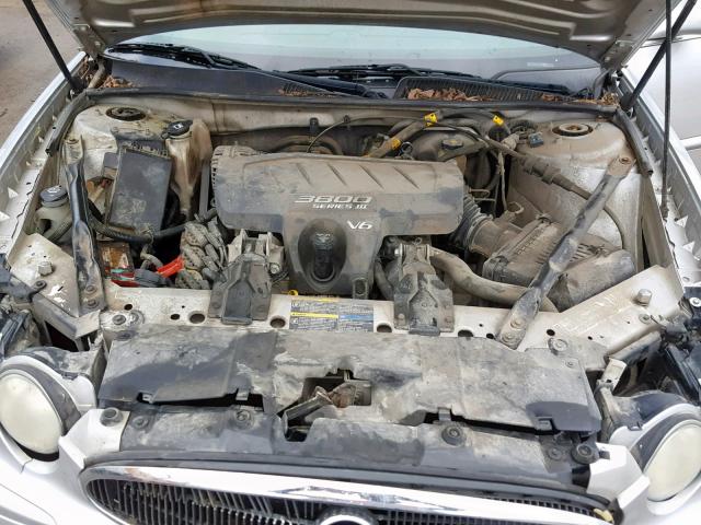 2G4WD532551225305 - 2005 BUICK LACROSSE C SILVER photo 7