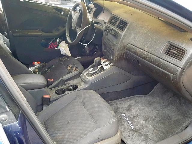 3VW2K7AJ8EM329792 - 2014 VOLKSWAGEN JETTA BASE 蓝色 照片 5