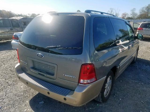 2FMDA58295BA06169 - 2005 FORD FREESTAR L GRAY photo 4