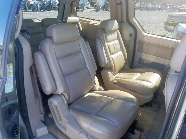 2FMDA58295BA06169 - 2005 FORD FREESTAR L GRAY photo 6