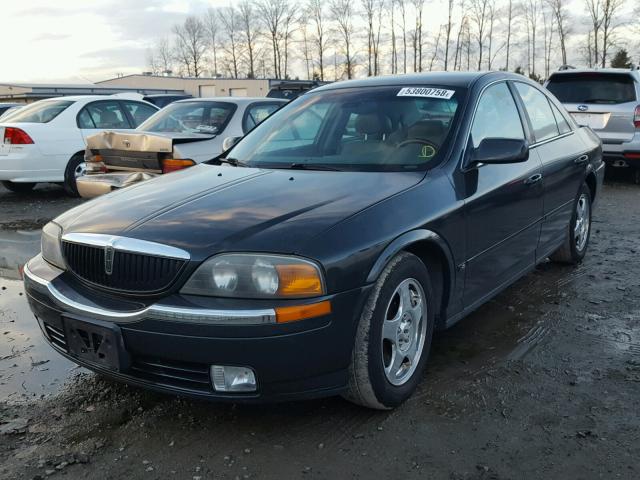 1LNHM86SXYY758502 - 2000 LINCOLN LS GREEN photo 2