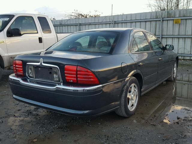 1LNHM86SXYY758502 - 2000 LINCOLN LS GREEN photo 4