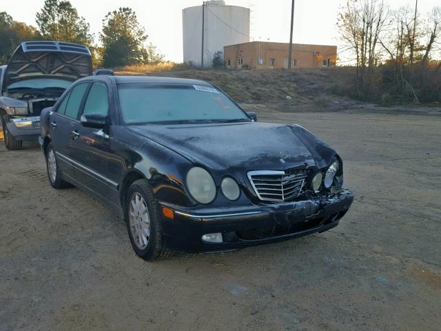 WDBJF65J31B292450 - 2001 MERCEDES-BENZ E 320 BLACK photo 1