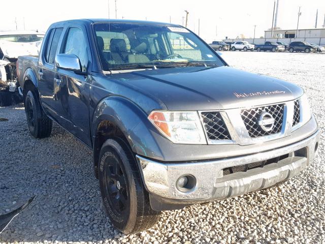 1N6AD07U45C456362 - 2005 NISSAN FRONTIER C GRAY photo 1