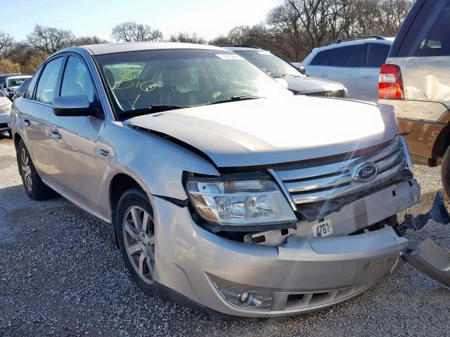 1FAHP24W78G163102 - 2008 FORD TAURUS SEL SILVER photo 1