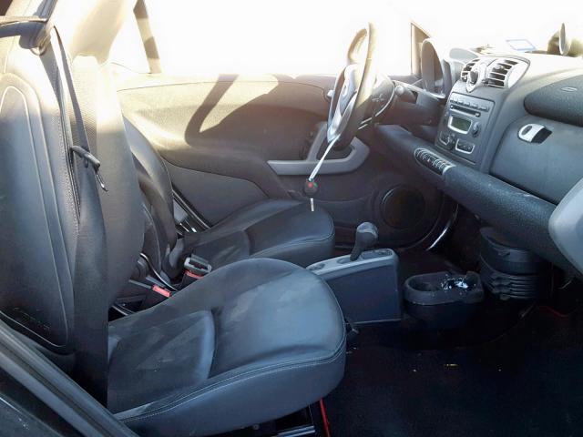 WMEEK31X89K256676 - 2009 SMART FORTWO PAS 灰色 照片 5