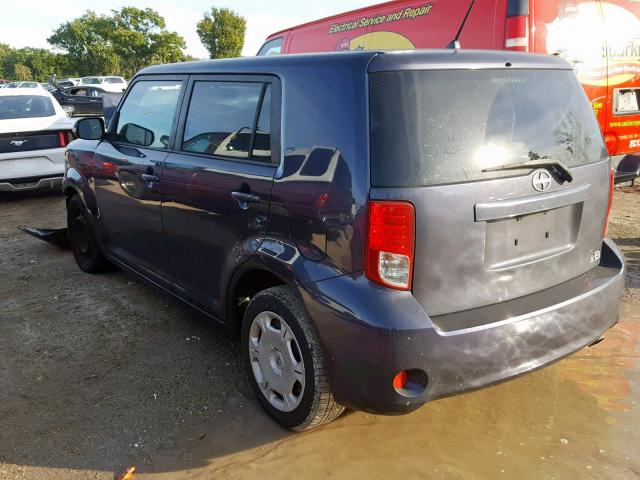 JTLZE4FE3B1119732 - 2011 TOYOTA SCION XB Көк фото 3