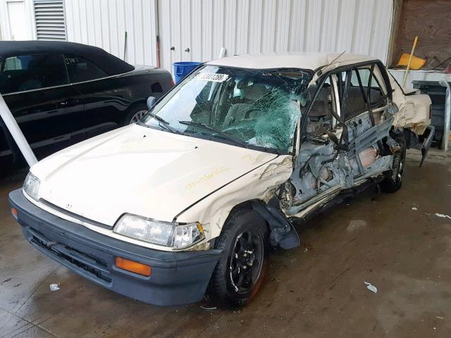 1HGED3640JA034006 - 1988 HONDA CIVIC DX GOLD photo 2