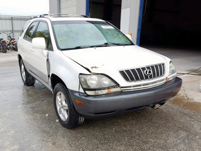 JTJHF10U910221508 - 2001 LEXUS RX 300 WHITE photo 1