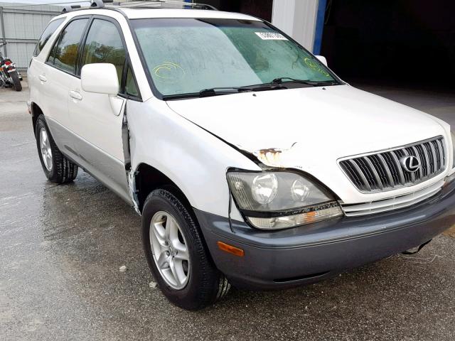 JTJHF10U910221508 - 2001 LEXUS RX 300 WHITE photo 9