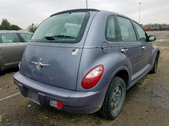 3A4FY48BX7T585225 - 2007 CHRYSLER PT CRUISER PURPLE photo 4