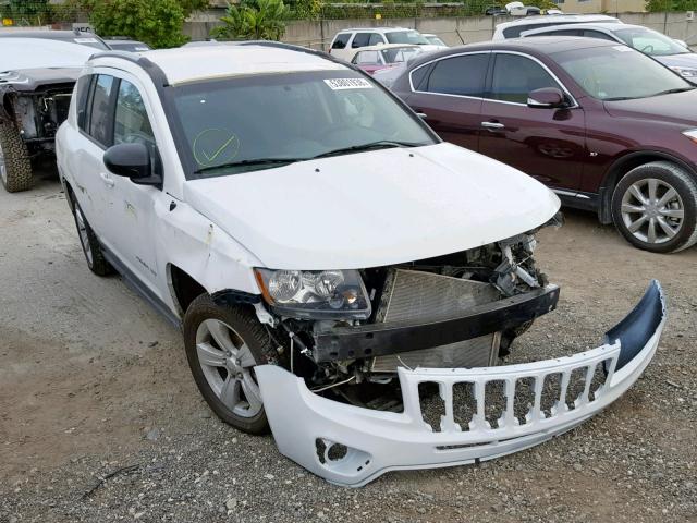 1C4NJCBAXGD665033 - 2016 JEEP COMPASS SP თეთრი ფოტო 1