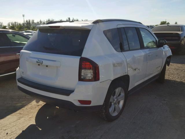 1C4NJCBAXGD665033 - 2016 JEEP COMPASS SP თეთრი ფოტო 4