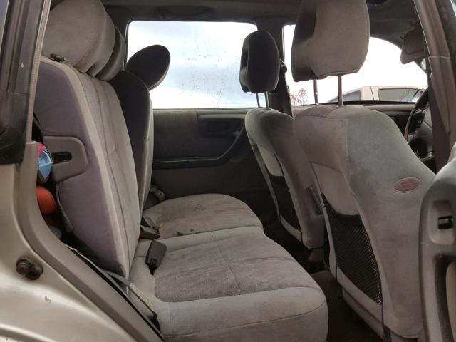JF1SF65601H761353 - 2001 SUBARU FORESTER S SILVER photo 6