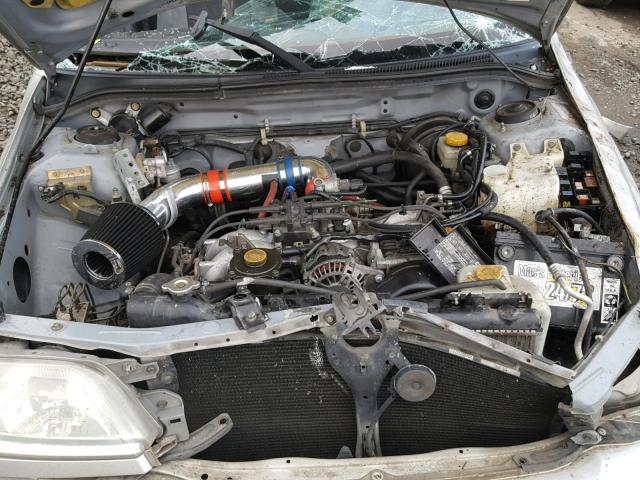 JF1SF65601H761353 - 2001 SUBARU FORESTER S SILVER photo 7