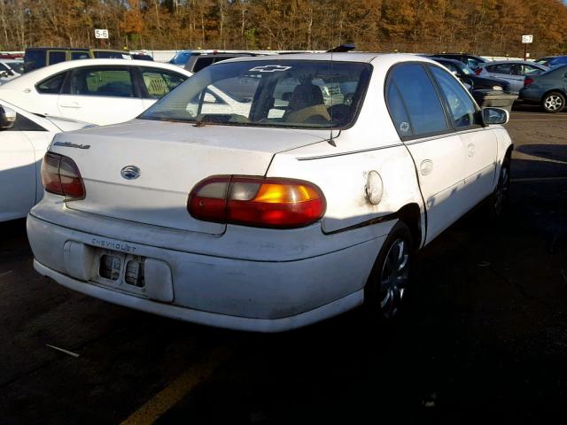 1G1NE52M6X6148514 - 1999 CHEVROLET MALIBU LS WHITE photo 4