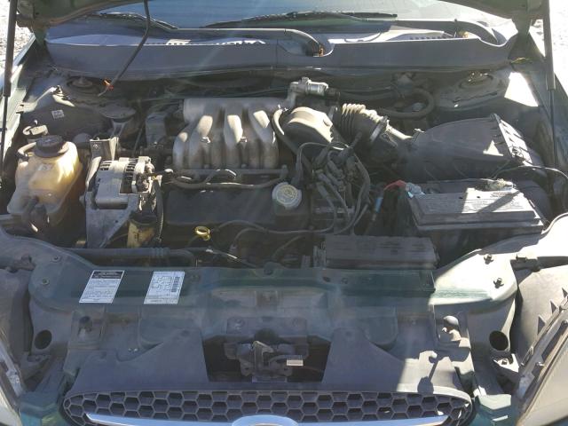 1FAFP5524YA145678 - 2000 FORD TAURUS SES GREEN photo 7