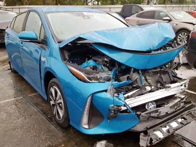 JTDKARFP8H3068006 - 2017 TOYOTA PRIUS PRIM TEAL photo 1