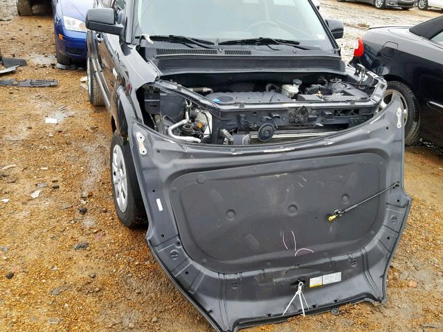 KNDJT2A53C7746665 - 2012 KIA SOUL BLACK photo 9