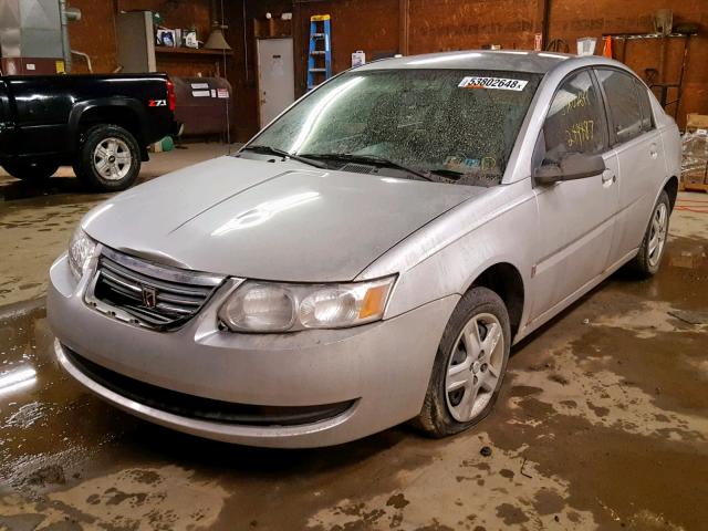 1G8AZ55F97Z147793 - 2007 SATURN ION LEVEL SILVER photo 2