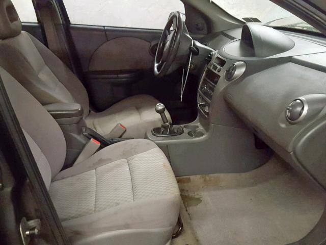 1G8AZ55F97Z147793 - 2007 SATURN ION LEVEL SILVER photo 5