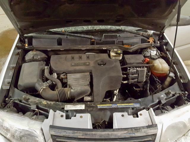 1G8AZ55F97Z147793 - 2007 SATURN ION LEVEL SILVER photo 7