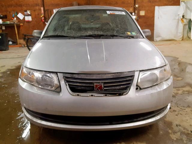 1G8AZ55F97Z147793 - 2007 SATURN ION LEVEL SILVER photo 9