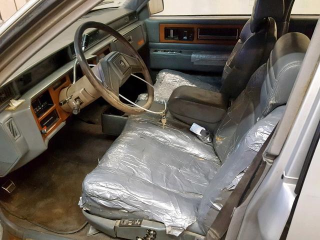 1G6CS5157K4293764 - 1989 CADILLAC FLEETWOOD SILVER photo 5