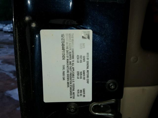 1G1ZT54844F117474 - 2004 CHEVROLET MALIBU LS 蓝色 照片 10