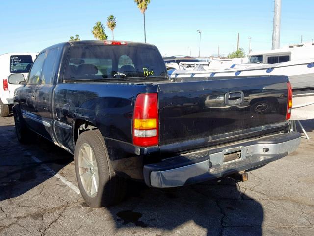 2GTEC19VX31370804 - 2003 GMC NEW SIERRA BLACK photo 3