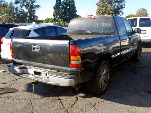 2GTEC19VX31370804 - 2003 GMC NEW SIERRA BLACK photo 4