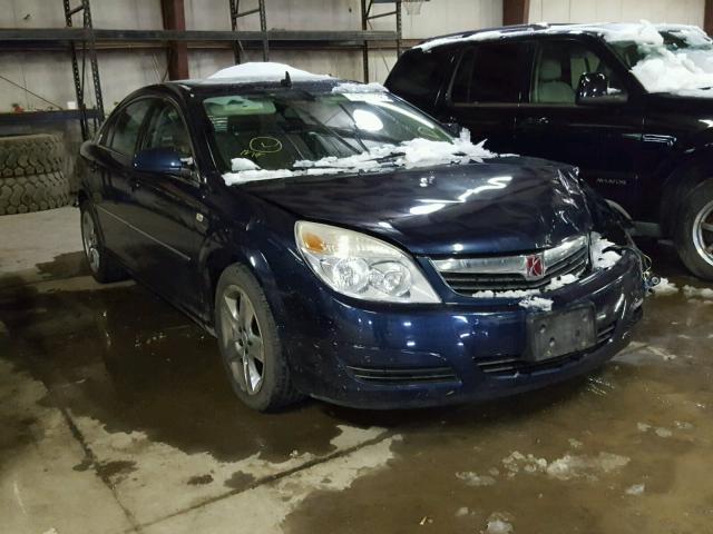 1G8ZS57N88F267762 - 2008 SATURN AURA XE BLUE photo 1