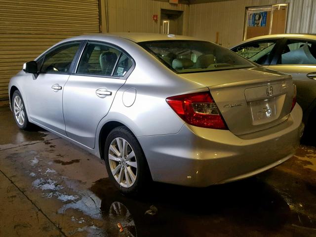 19XFB2F94CE028983 - 2012 HONDA CIVIC EXL 银色 照片 3