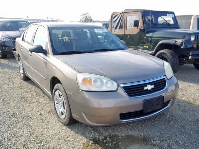 1G1ZS58F27F232154 - 2007 CHEVROLET MALIBU LS ყავისფერი ფოტო 1
